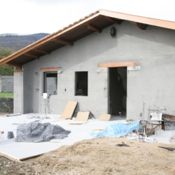 Surélévation de maison pour création d'un espace de lecture Arpajon